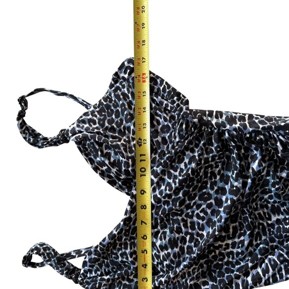 Miraclesuit Leopard Print One-Piece Swimsuit With Padded Cups Approximate L/XL - Picture 7 of 11